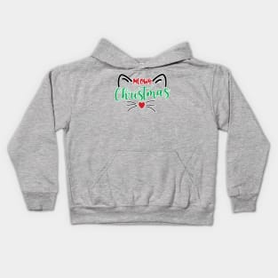 Meowy Christmas! Kids Hoodie